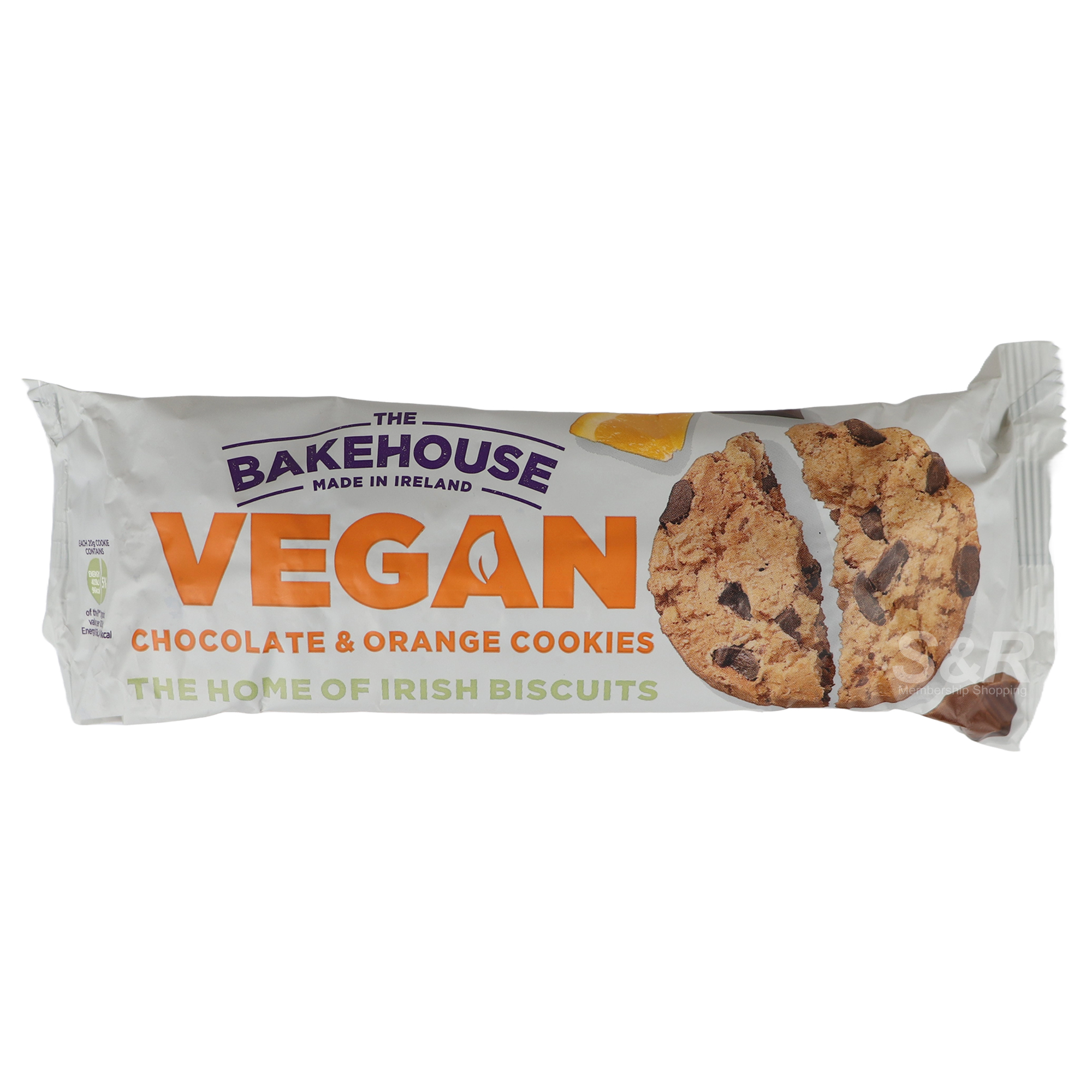 The Bakehouse Vegan Chocolate and Orange Cookies 220g The Bakehouse Vegan Chocolate and Orange Cookies 220g